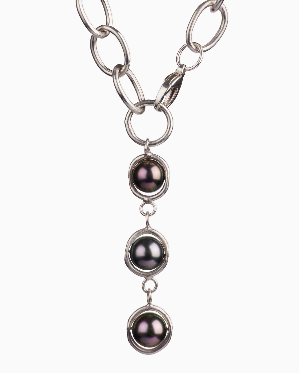 Tahitian Pearl Trio Chain