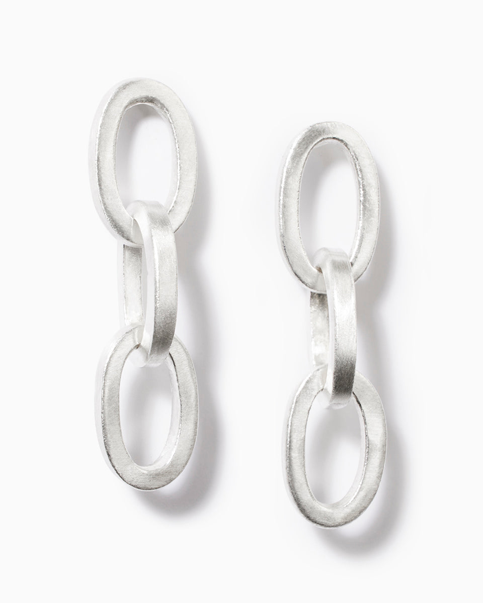 3 Link Chain Earings